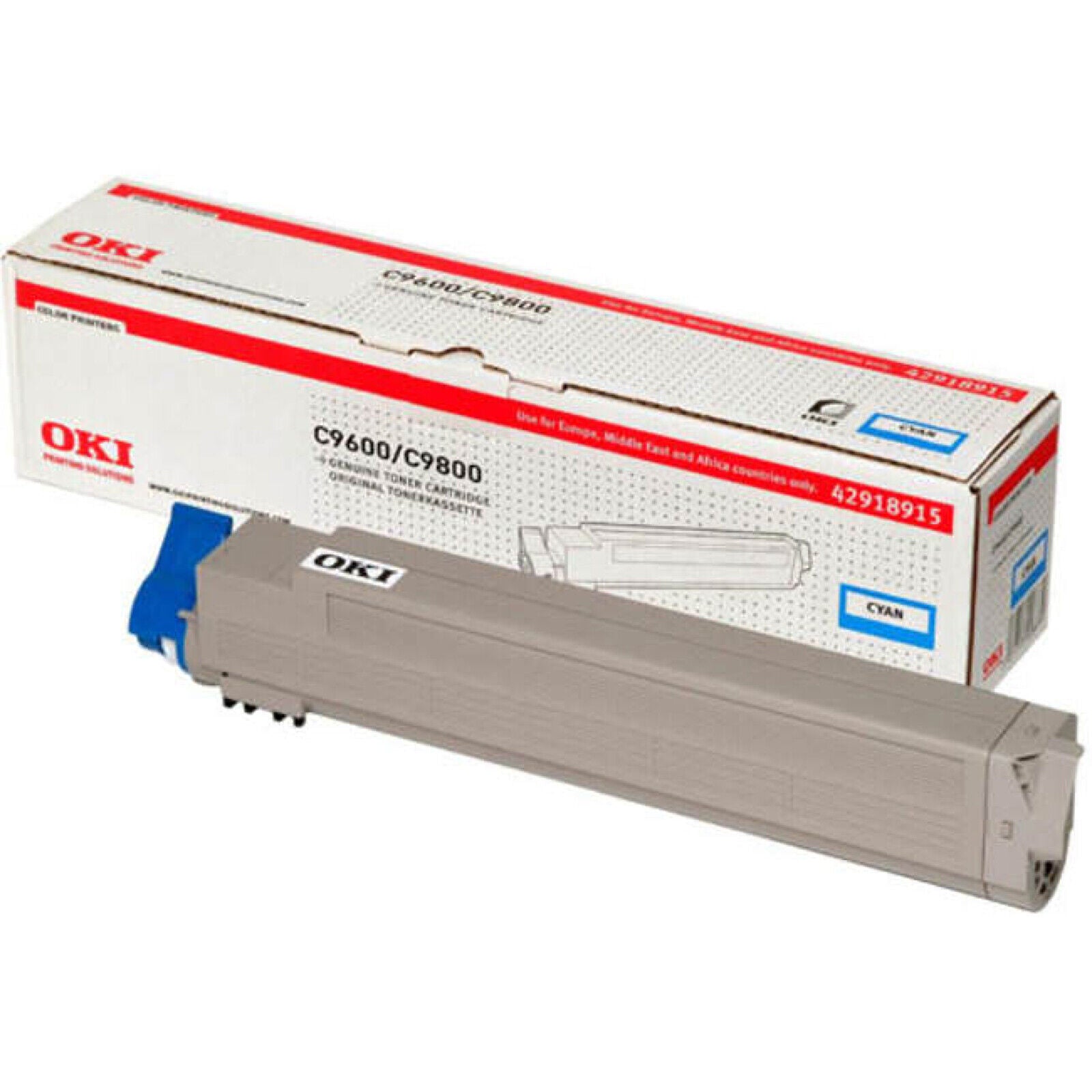 Original OKI Cyan Toner Cartridge (42918915)