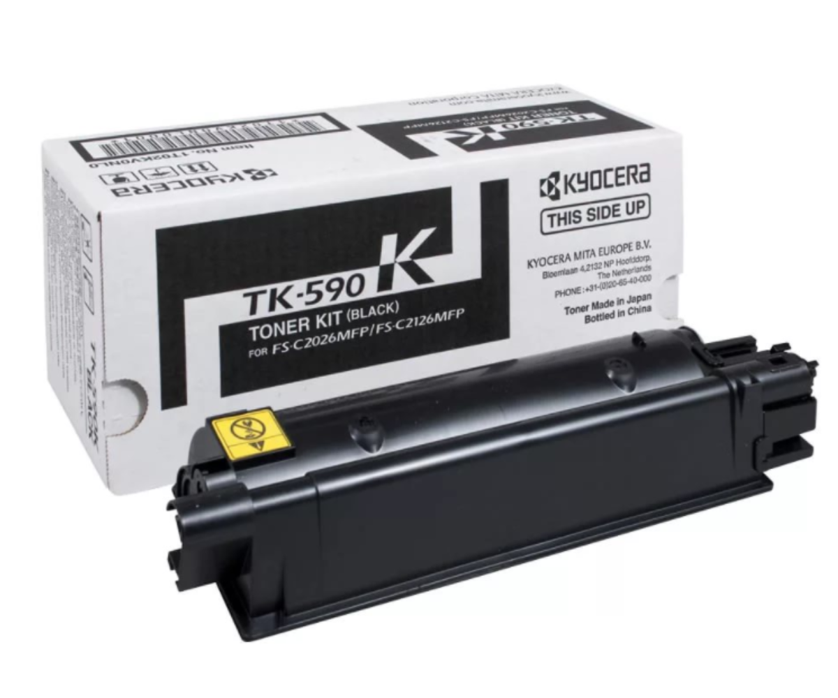 Original Kyocera Black Toner Cartridge  (TK-590K)