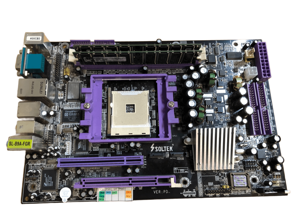 Soltek SL-B9A-FGR motherboard