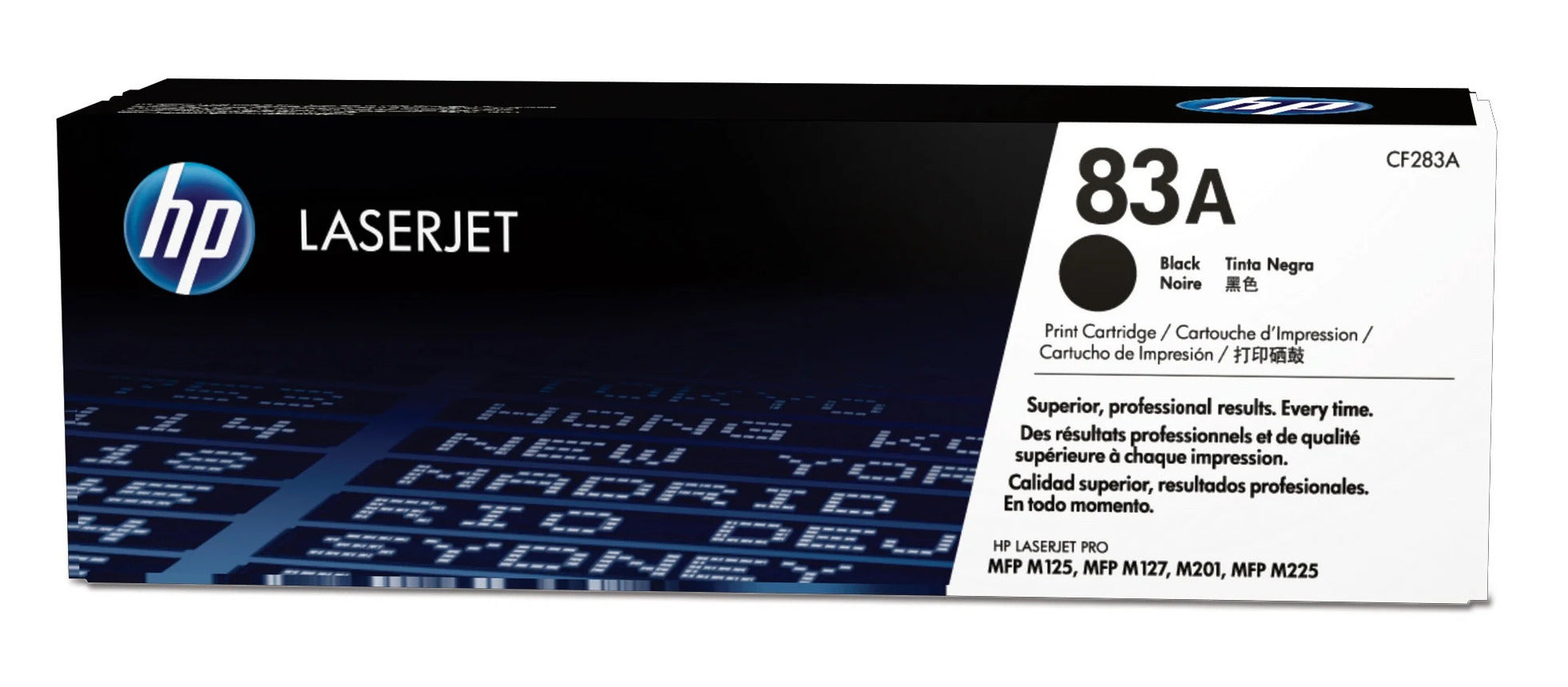 HP 83A Black Original LaserJet Toner Cartridge CF283A - open box