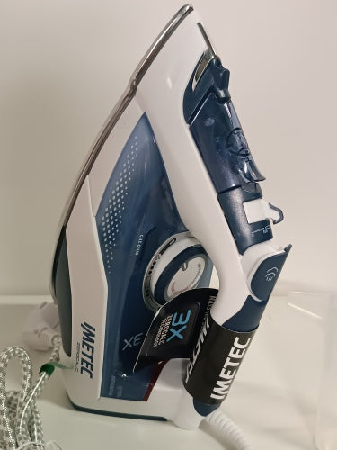 Ecost Customer Return, Imetec ZeroCalc Z3 3500 Steam Iron with Anticalcare Technology, Multi-Hole St