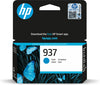 HP 937 (4S6W2NE) Ink Cartridge, Cyan