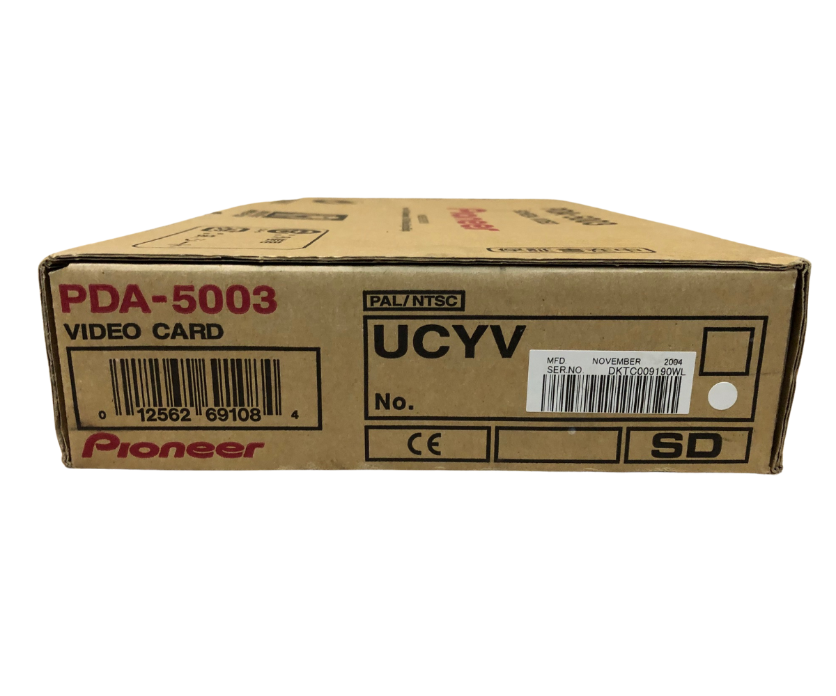 New Pioneer PDA-5003 BNC Connector Interface Card