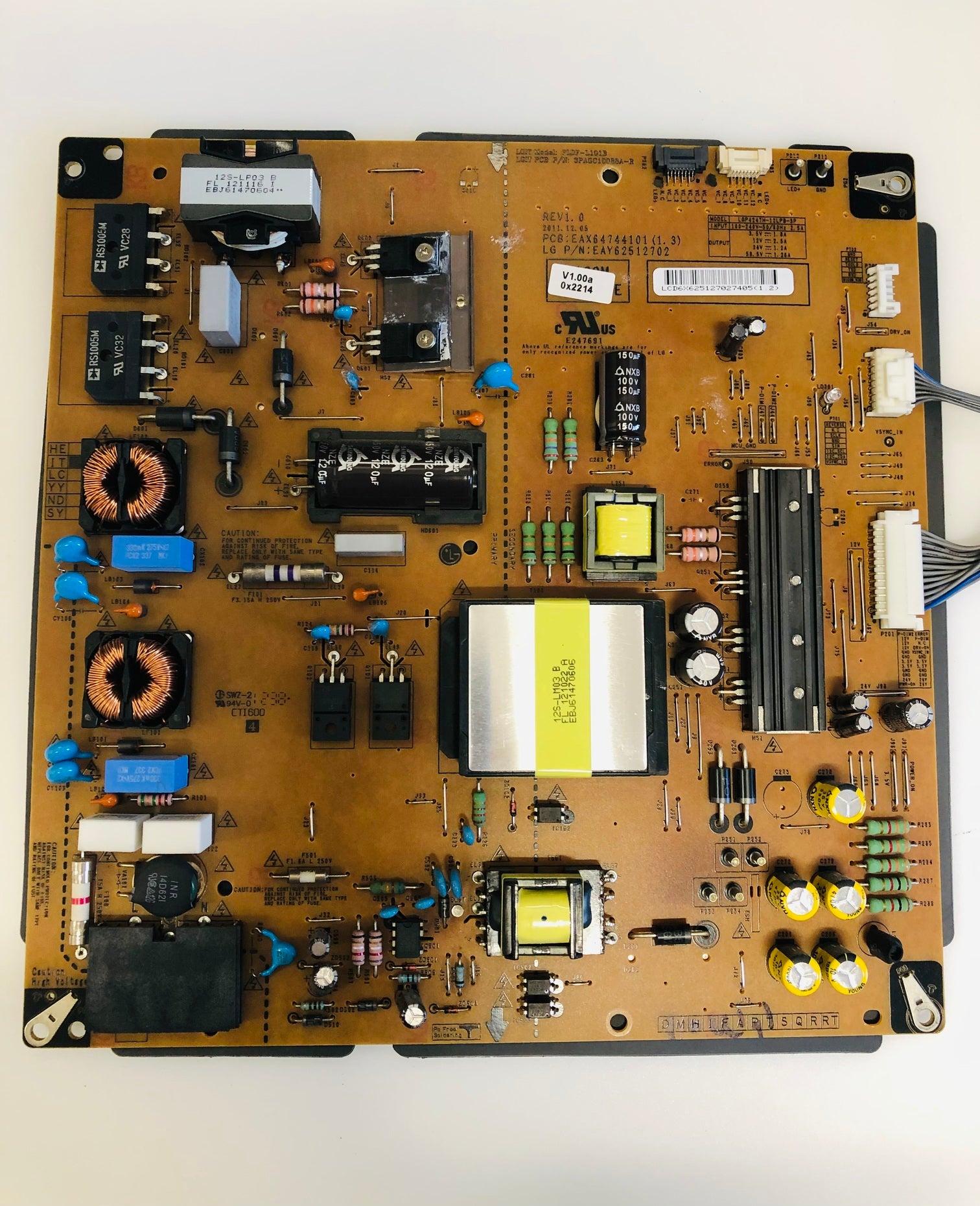 EAX64744101 (1.3) EAY62512702 Power supply for LG 47LM860W