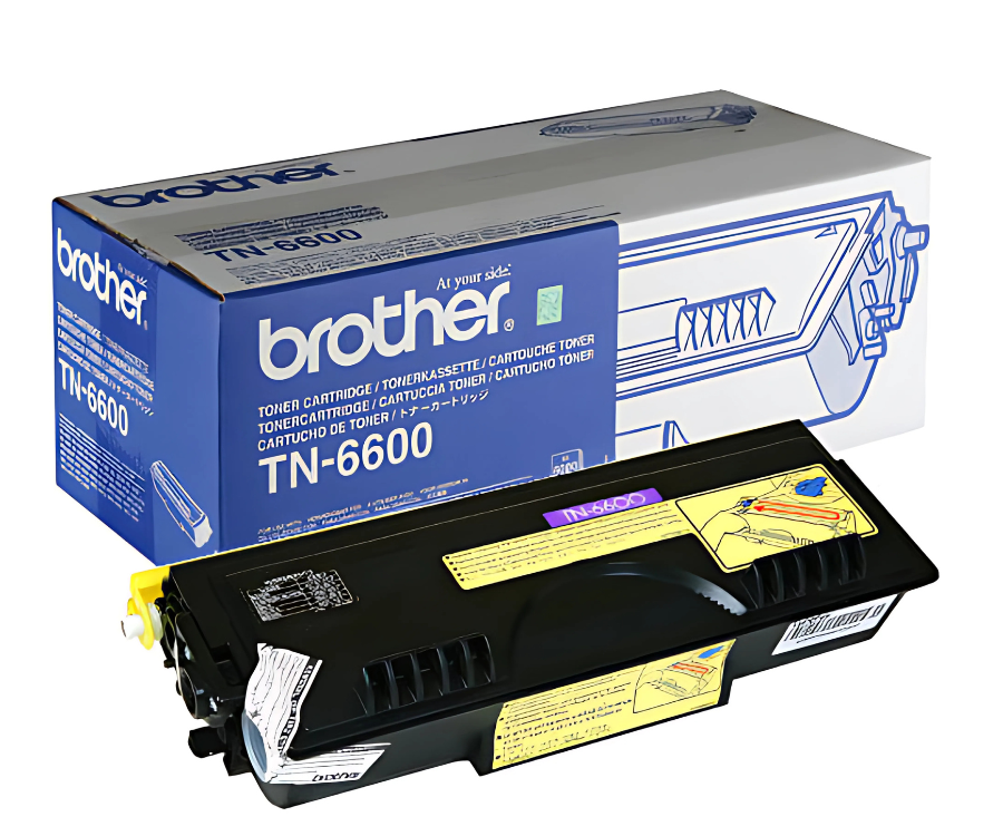 Original Brother TN-6600 High-Yield Black Toner Cartridge