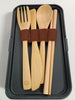 Ecost customer return Umami Bento Box for Adults/Children, 1 Sot pots & 4 cutlery, lunch box for men