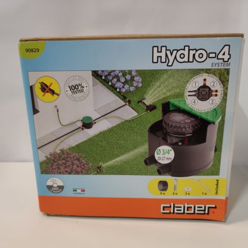 Ecost customer return Claber Hydro4 90829 Waterproof Irrigation System with Irrigation Computer