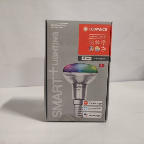 Ecost customer return LEDVANCE Smart LED R50 Spotlight Bulb with Wifi Technology, E14, RG