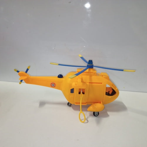 Ecost Customer Return Simba 109251002 - Fireman Sam Helicopter Wallaby II (34 cm, 6 Seats)