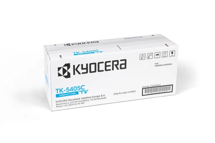 Kyocera TK-5405C Toner Cartridge, Cyan