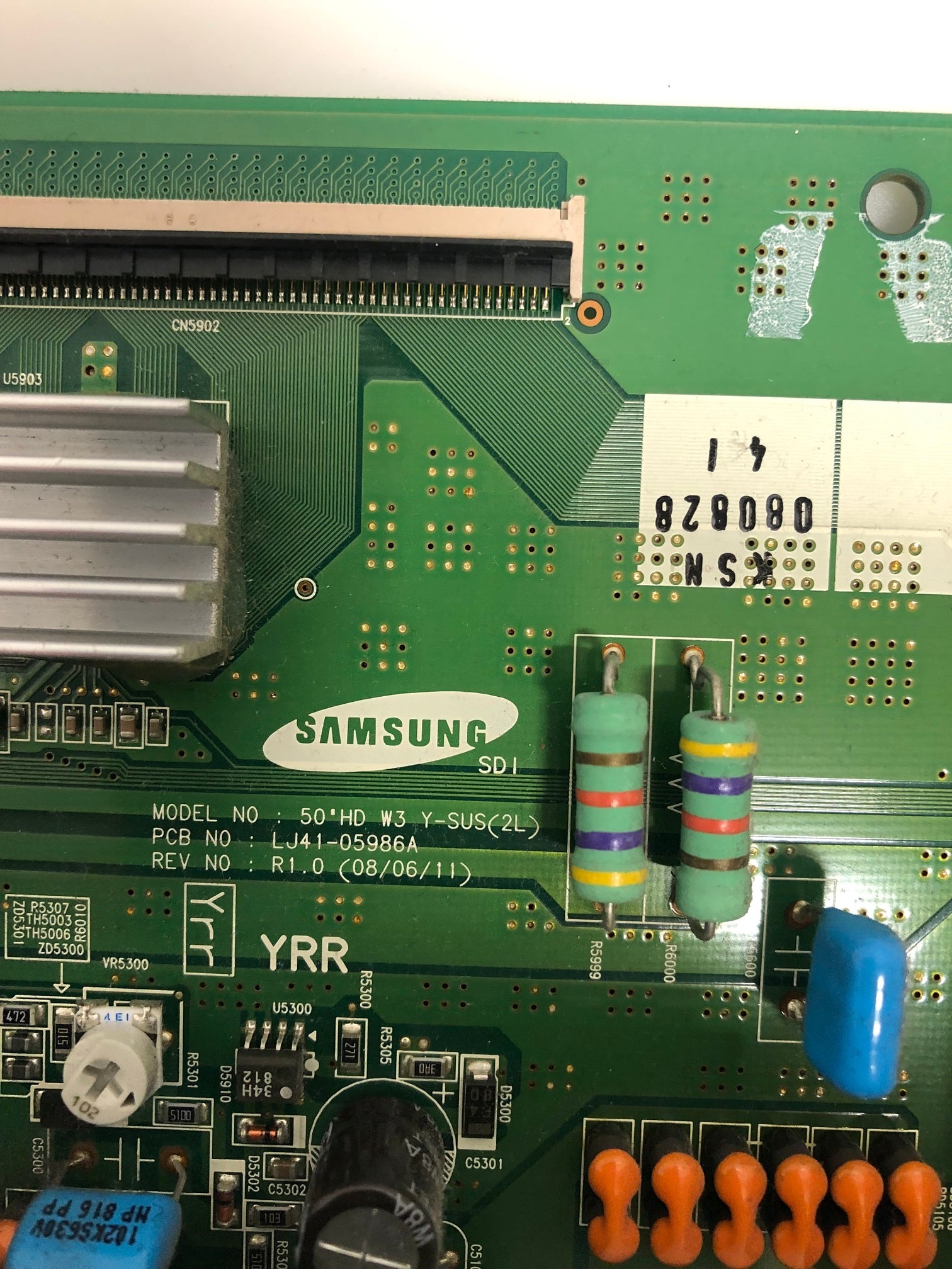 LJ41-05986A Y-SUS board for Samsung PS50A416C1C