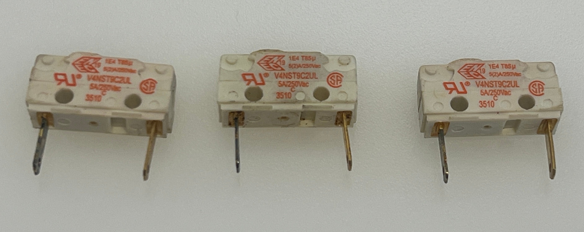 DeLonghi ECAM23.450.S Coffee Machine - MicroSwitch V4NST9C2UL (3psc) V4NST9UL (2psc) V4NST9C4UL (1psc)