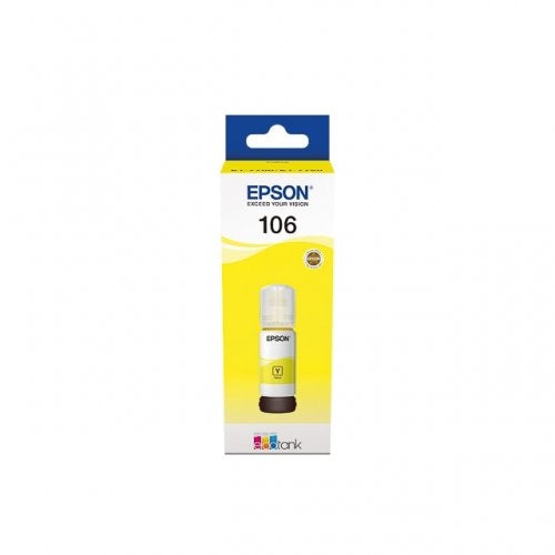 Epson 106 EcoTank (C13T00R440) Ink Refill Bottle, Yellow