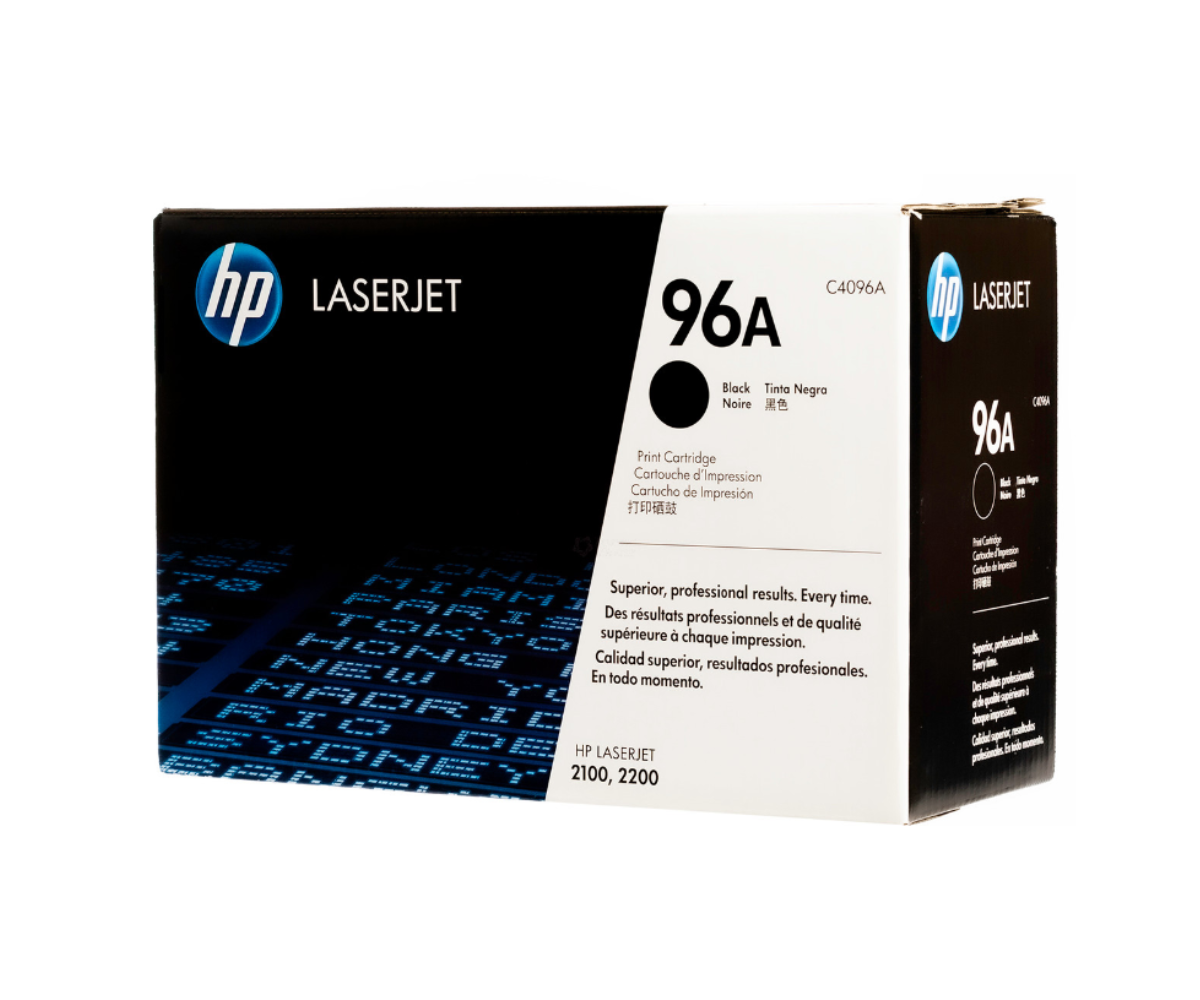 Original HP 96A C4096A Black Toner Cartridge