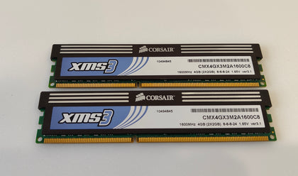 Memory module - Corsair XMS3 DDR3 x 2 (CMX4GX3M2A1600C8) 4GB (2x2GB) ver3.1