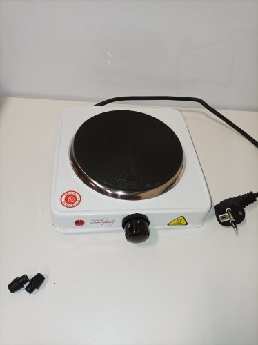 Ecost Customer Return, Electric Stove, COOK1 Melchioni Family Electric Cast Iron Plate 15.5 cm, Adju