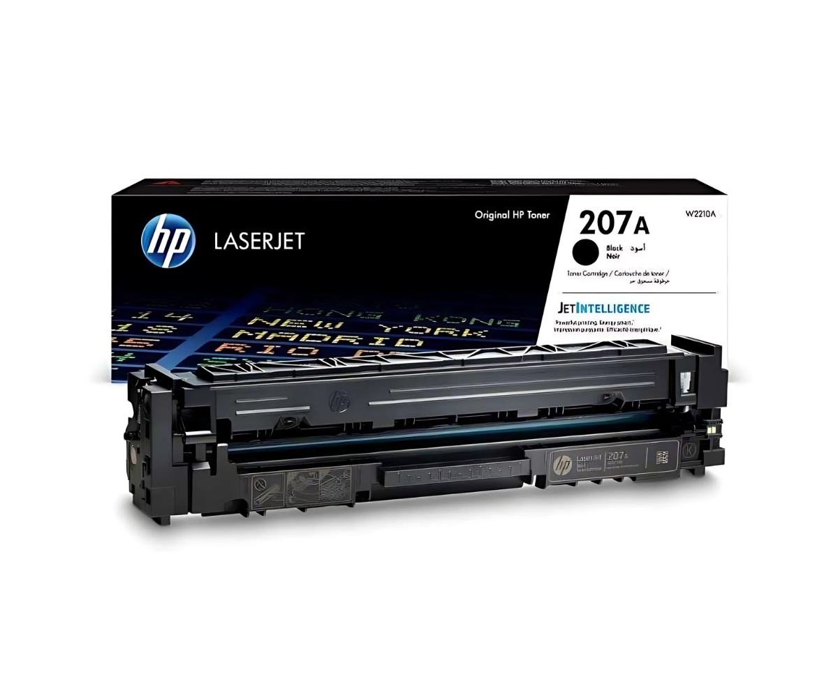 HP 207A Black Original LaserJet Toner Cartridge (W2210A)