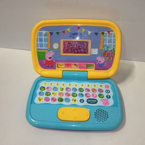 Ecost Customer Return VTech - Peppa Pig - My Ordi Educational, Peppa Pig Learning Computer, Peppa Pi