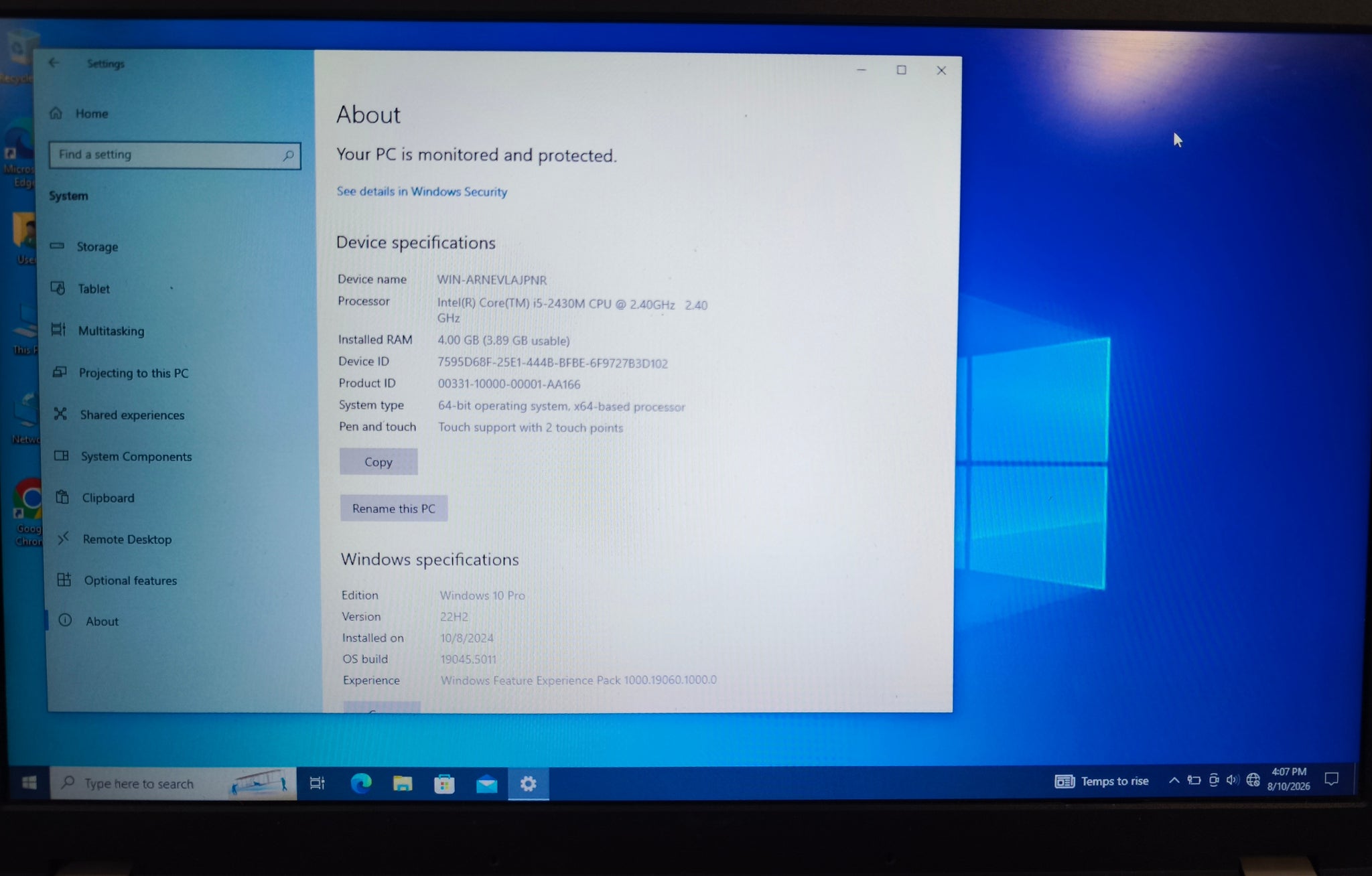 Lenovo ThinkPad T520 15.6