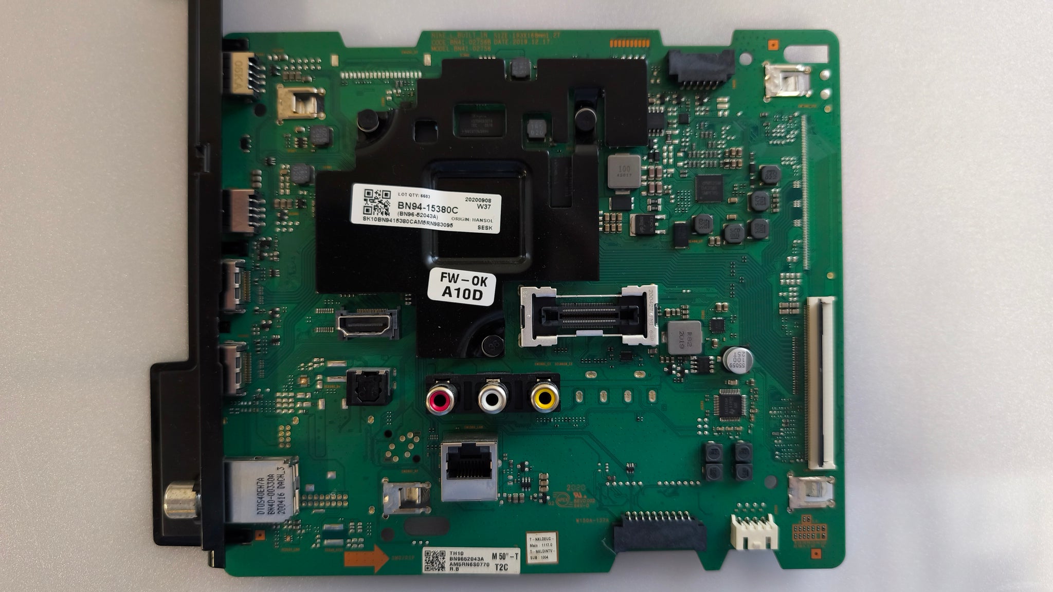 BN94-15380C BN41-02756B BN95-52043A mainboard for Samsung QE50Q60TAUXXH