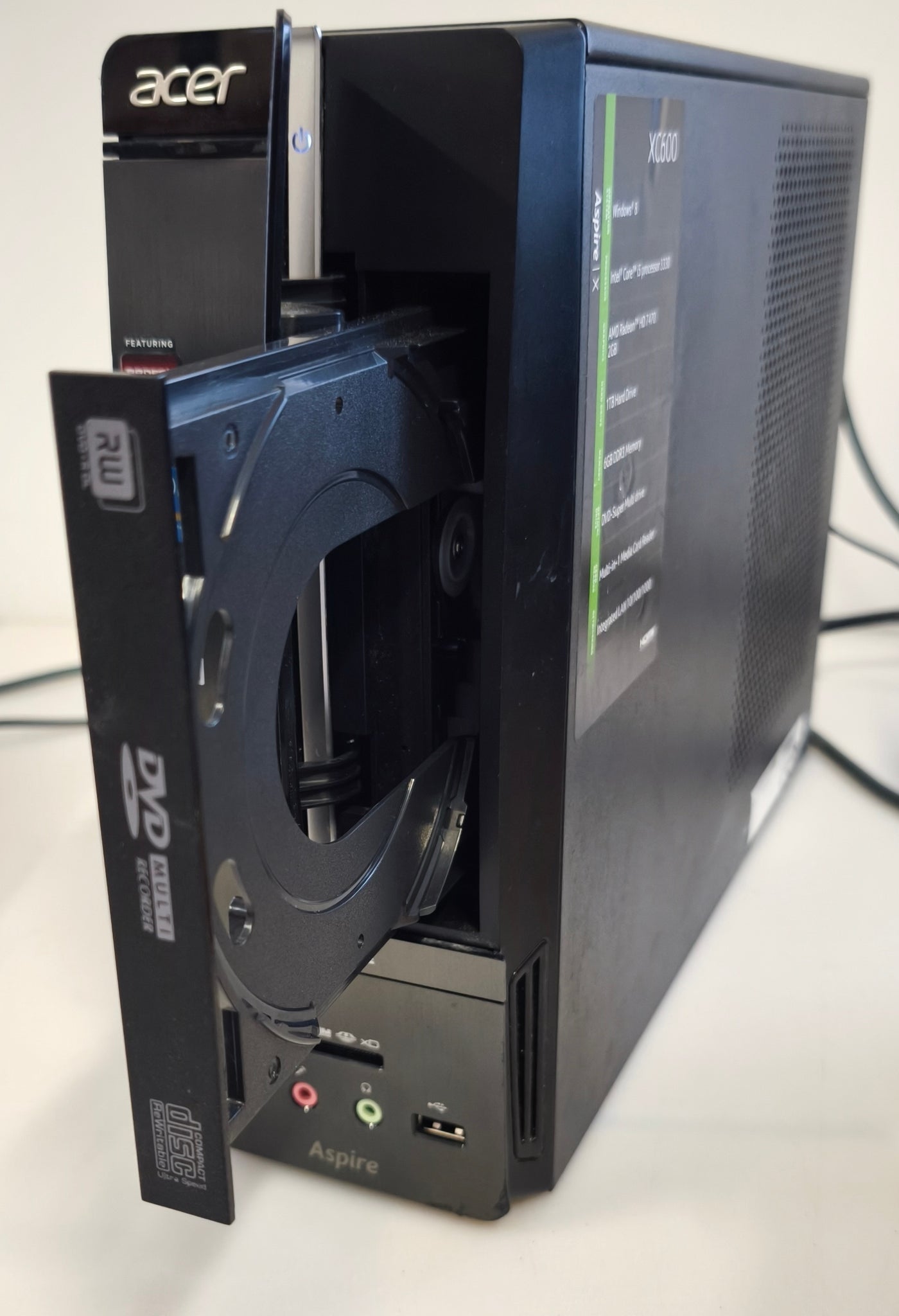 Acer Aspire XC-600 PC i5-3330 6GB RAM 1TB HDD Win 11