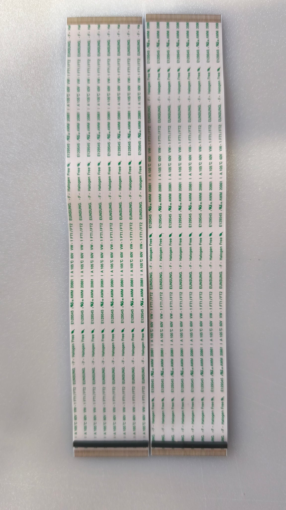 EUNSUNG E129545 AWM 20861 A 105A C 60V VW-1 FT1/FT2 (60 PIN) t-con lvds flex cables for LG 55UH615V