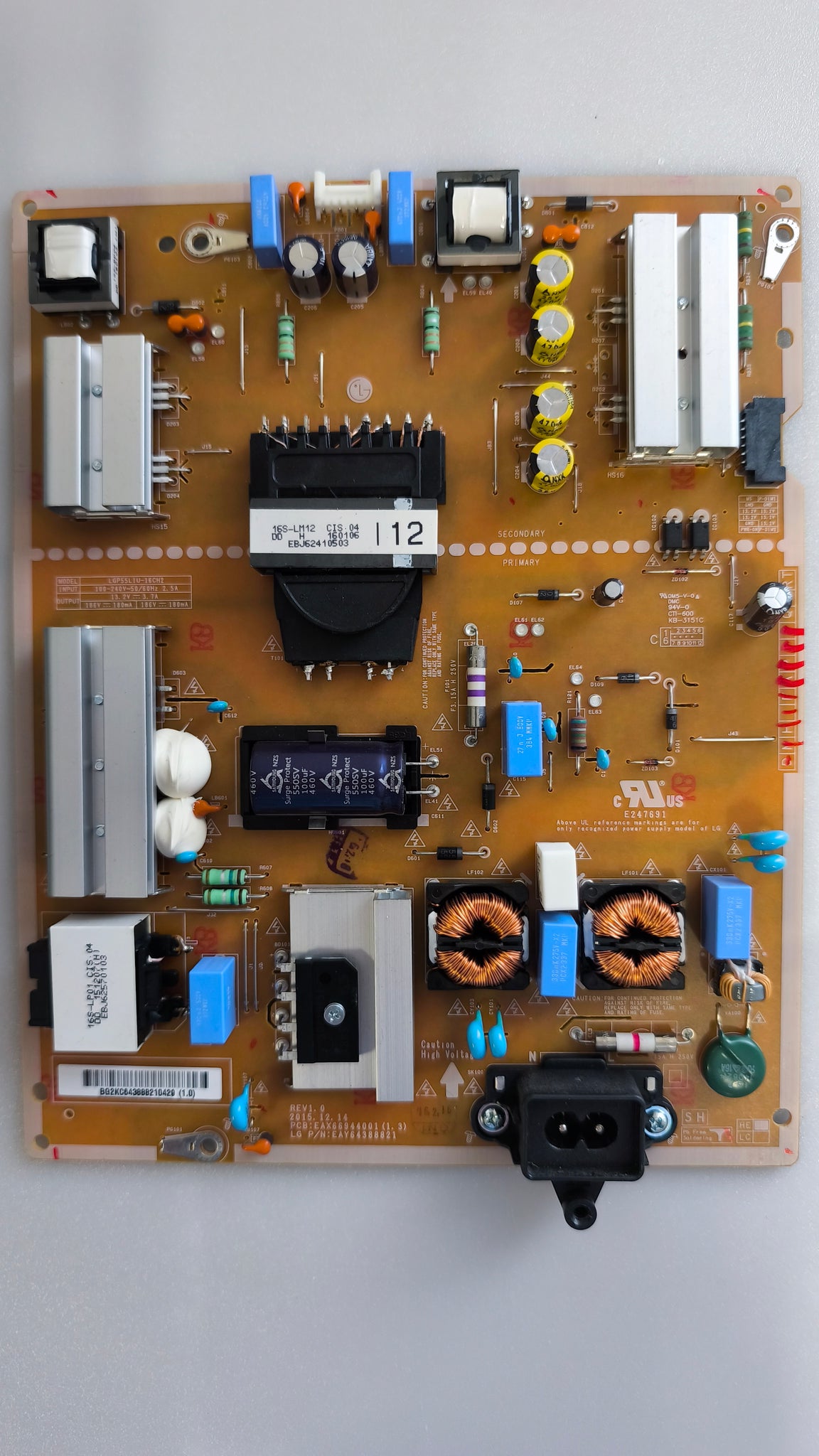LGP55LIU-16CH2 power supply for LG 55UH615V