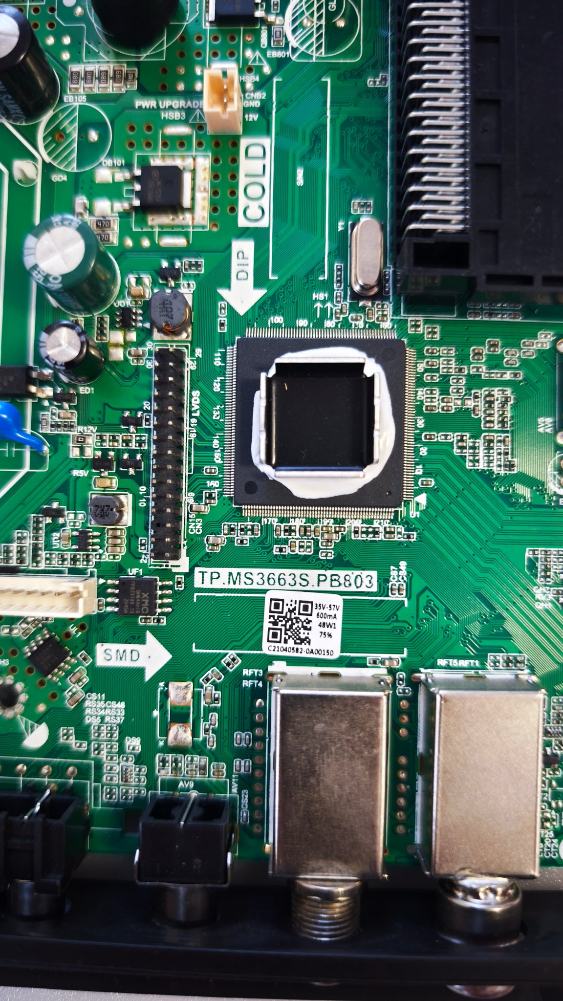 Mainboard TP.MS3663S.PB803 for Trevi LTV 3206 SA2