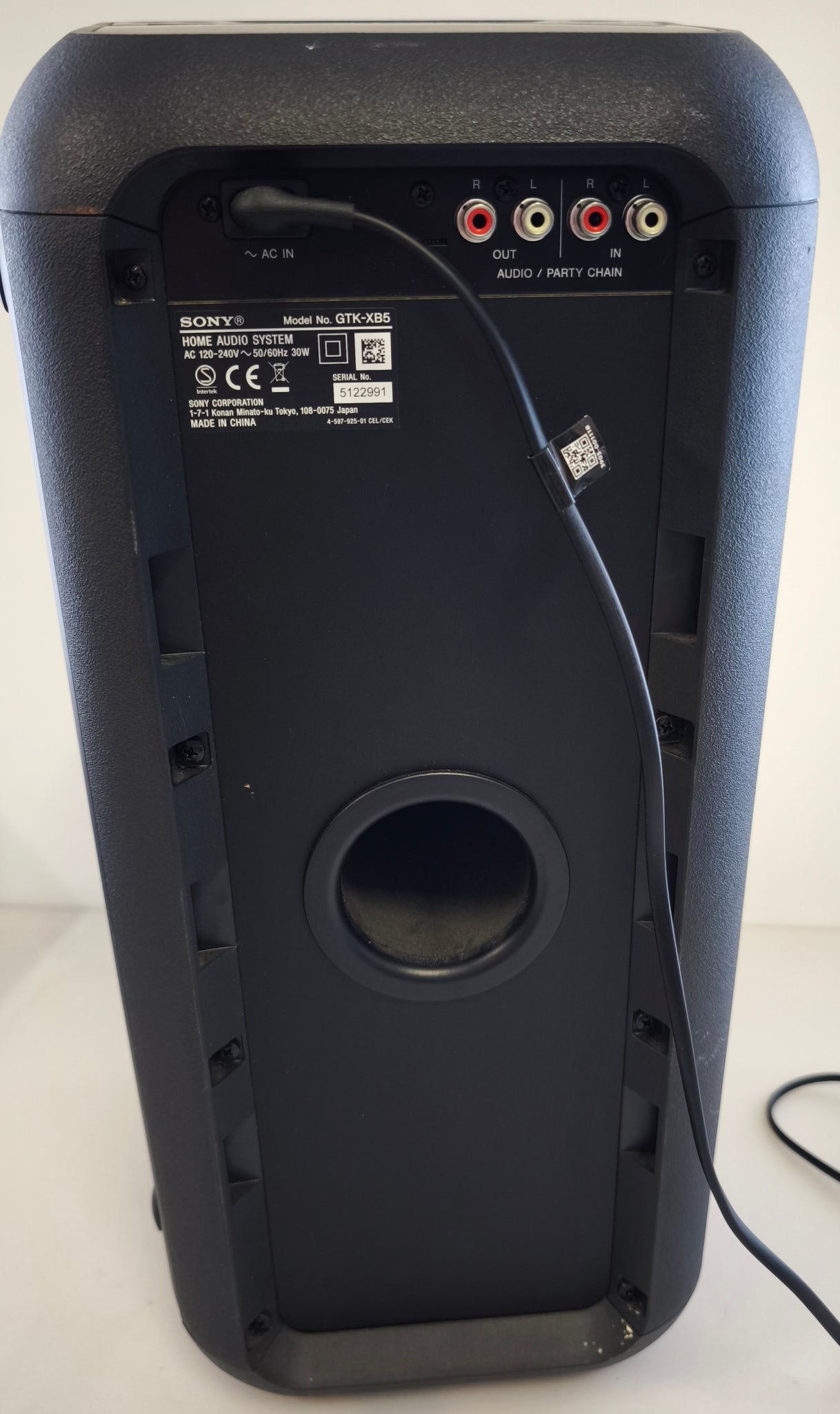 Sony GTK-XB5 Wireless Party Speaker (Bluetooth)