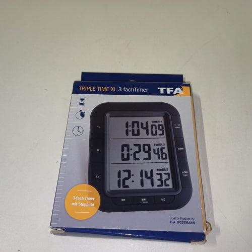 Ecost customer return TFA Triple Time Xl Digital Timer