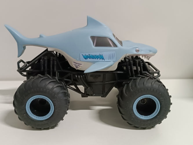 Ecost Customer Return Monster Jam 6044952 Remote Control Megalodon 1:24 Scale Truck