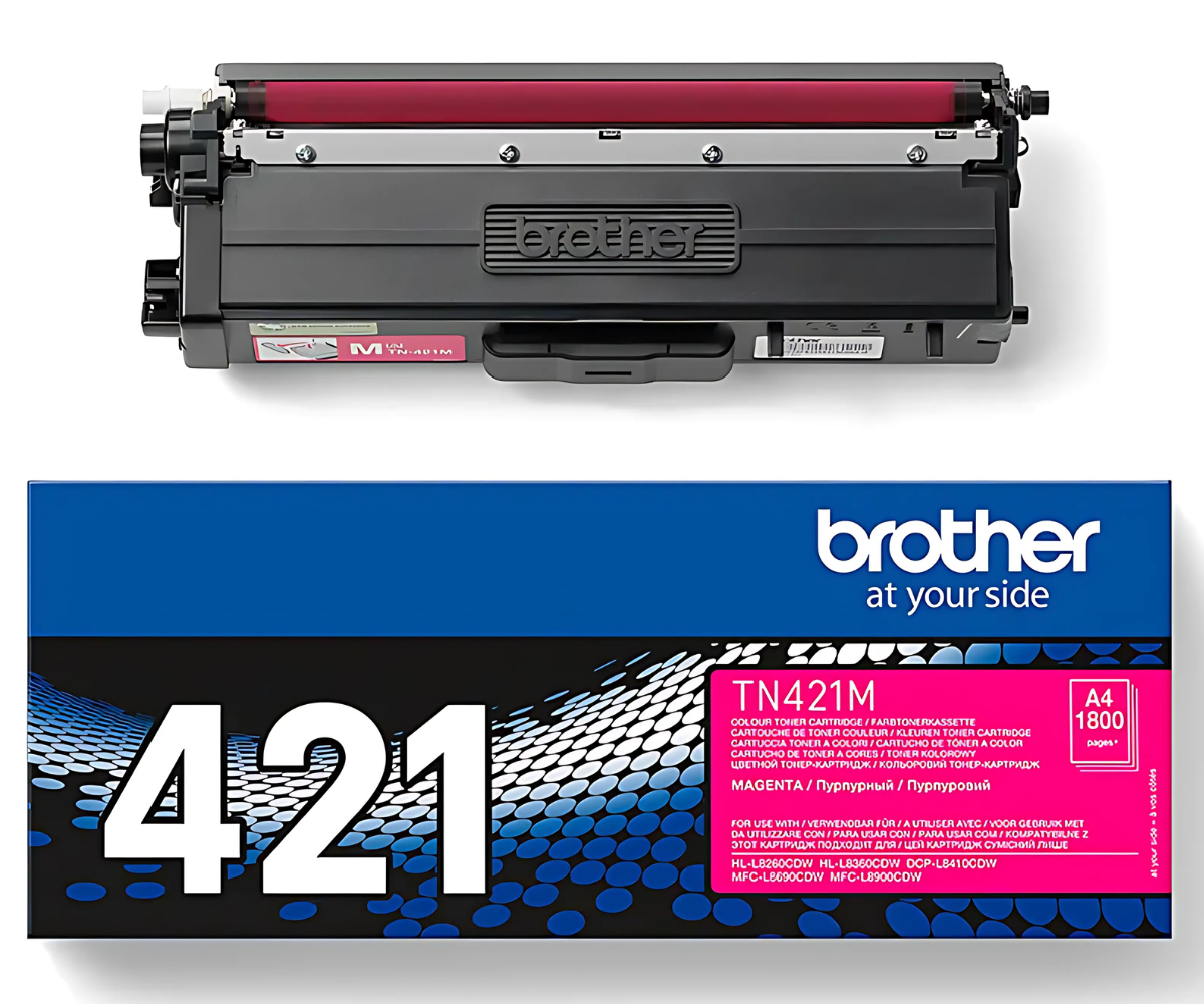 Brother TN-421M Magenta Original Toner Cartridge