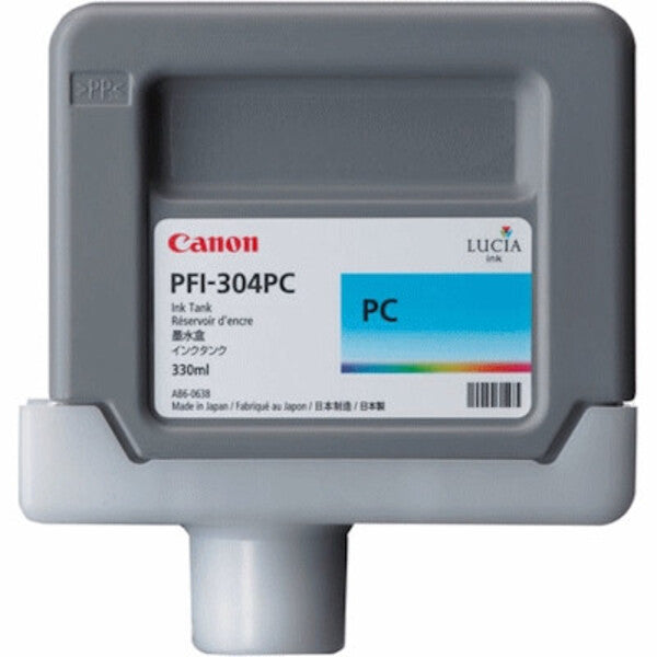 Canon PFI-304PC Photo Cyan Ink Cartridge