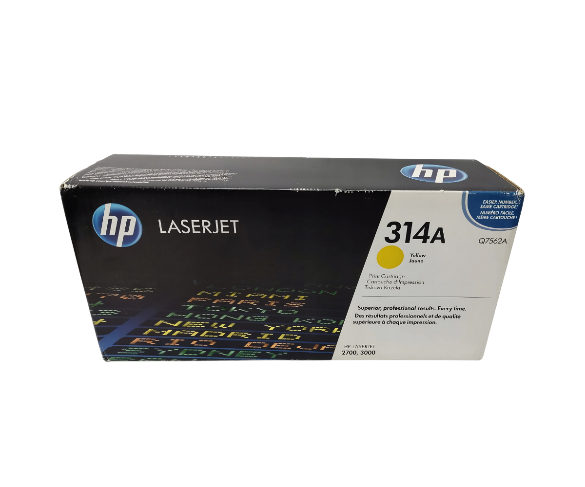 Original HP 314A Q7562A (0231B002) YELLOW toner cartridge