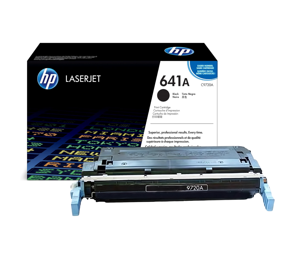 HP 641A (C9720A) Black Original Toner Cartridge