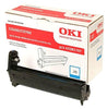 OKI 43381707 Original Cyan Image Drum - open box