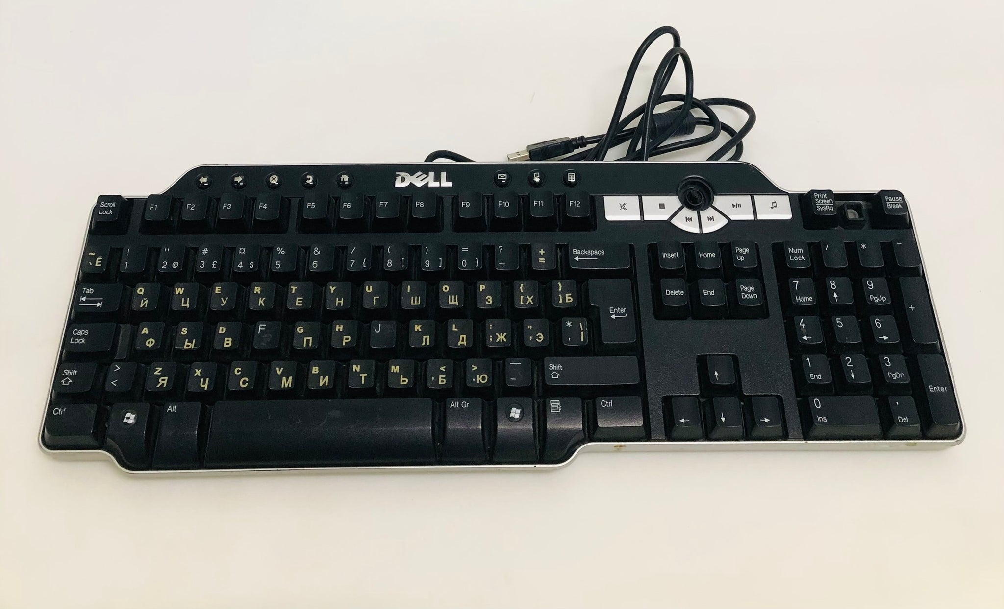 Clavier Dell SK-8110 PS/2 - Modèle RT7D20 - Occasion En état Fonctionnel