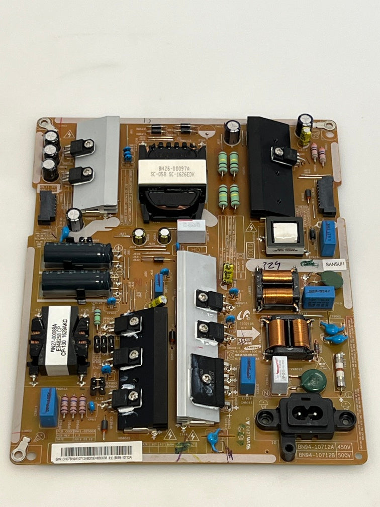 Samsung Power Supply L55S5_KVD BN94-10712A (defective - FOR PARTS)
