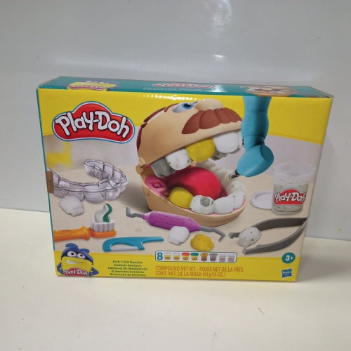 Ecost Customer Return Play-Doh Dentist Dr. Drill ‘n Fill Toy Set for Children Aged 3+