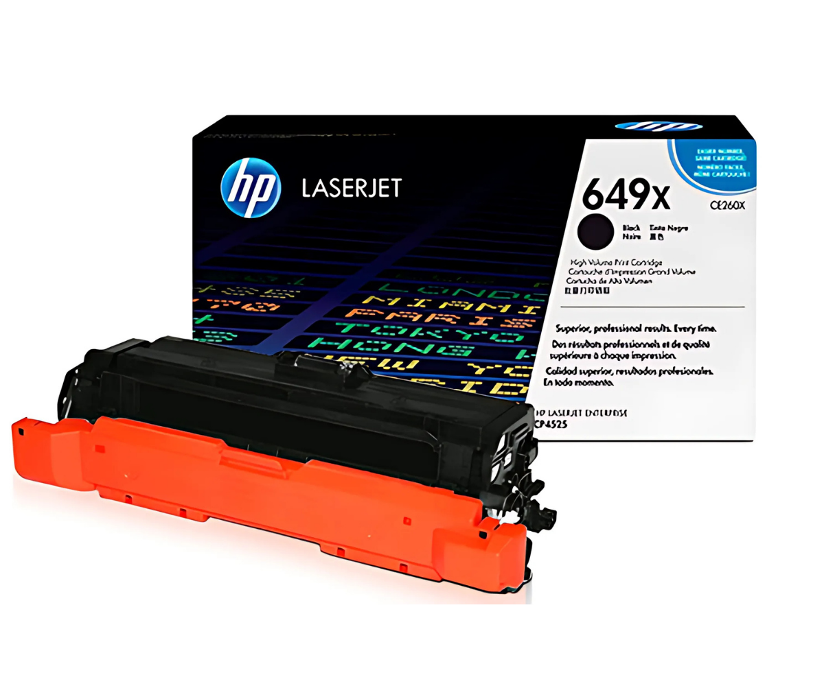 HP 649X High Yield Black Toner Cartridge