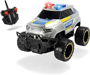 Ecost customer return Dickie Toys 201119127 RC Police Offroader, remote-controlled vehicle