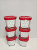 Ecost customer return SEB Set of 6 yoghurt containers, red