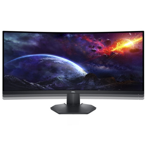 Dell S3422DWG Monitor 34'' VA WQHD 3440x1440, 1 ms, 400 cd/m2, 144 Hz, Black