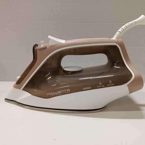 Ecost Customer Return, Rowenta Effective + DX1635 Steam iron Stainless Steel soleplate 2400 W Brown