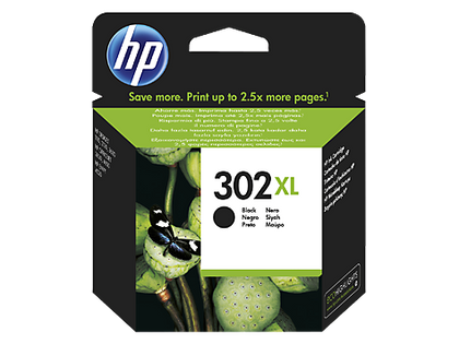 HP Ink No.302XL Black (F6U68AE)