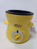 Ecost Customer Return, Bestron Sweet Dreams Retro Chocolate Fondue 25 Watt Yellow