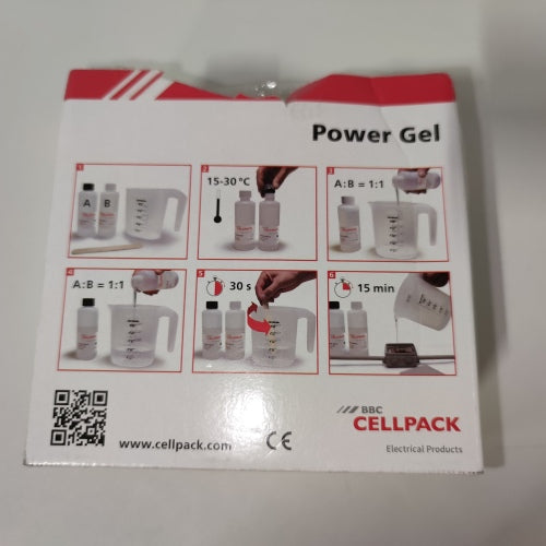 Ecost customer return Cellpack CEL335120 Power Gel Pro for Sealing Electrical Systems, 400 ml, White