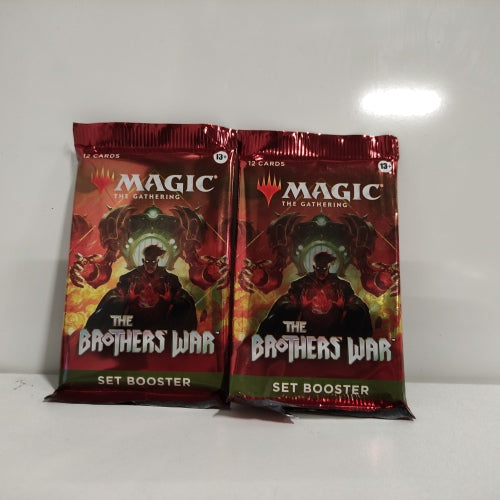 Ecost Customer Return Magic: The Gathering The Brothers’ War Set Booster 3-Pack Englische Version