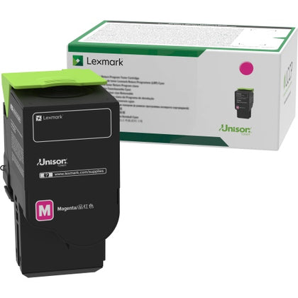 Lexmark 78C2XM0 Toner Cartridge, Magenta (5000 pages)