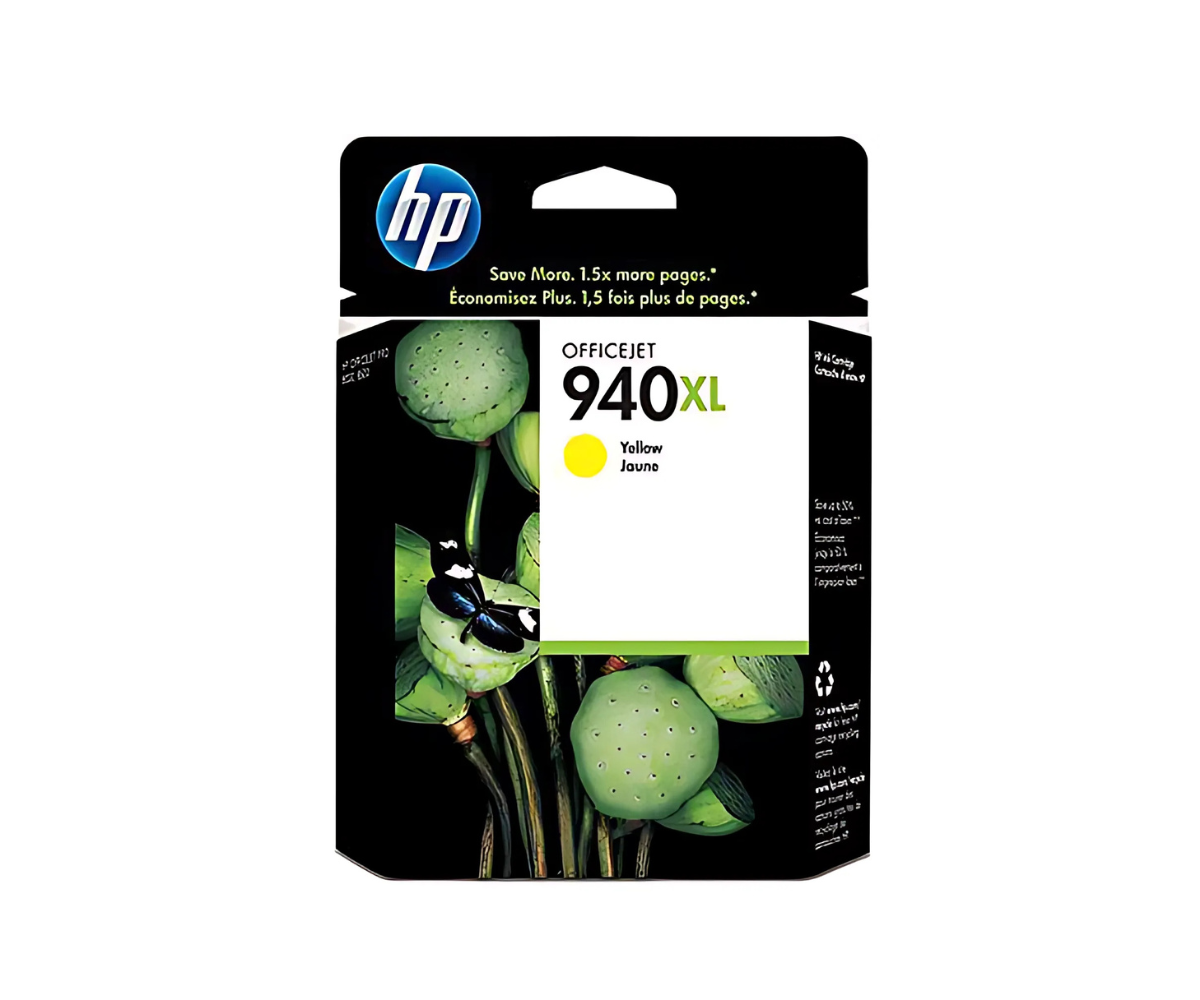 Original HP C4909AE 940XL Yellow Ink Cartridge 